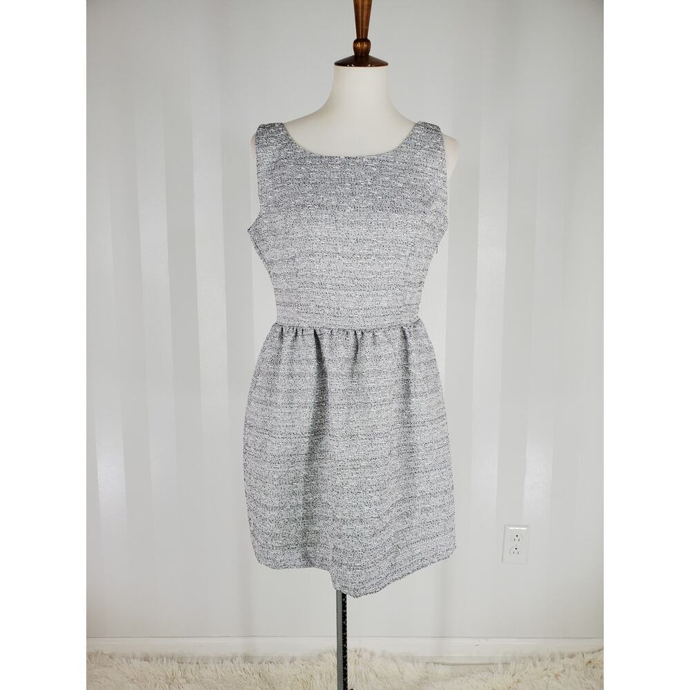 ATMOSPHERE Women's Gray Sleeveless Fit & Flare Dress Sz 8 - Picture 1 of 11